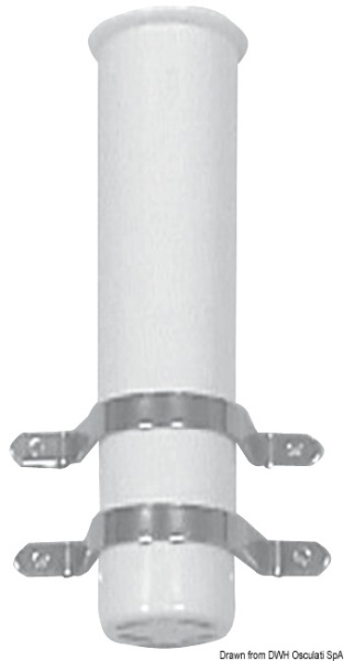 Portacanne parete bianco 41 mm - 41.168.09