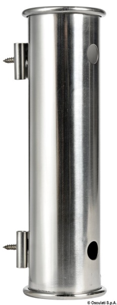 Coppia portacanne da parete AISI 316 - 41.170.55