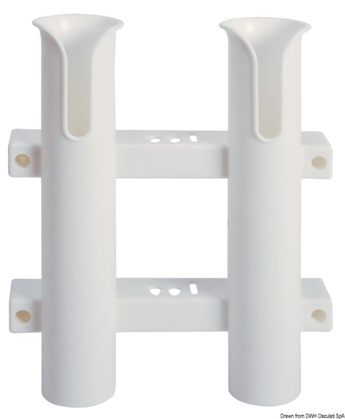 Portacanne parete plastica 2 posti - 41.170.93