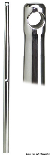 Candeliere inox 450 mm - 41.174.39