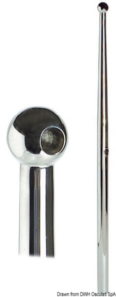 Candeliere inox 610 mm - 41.175.02