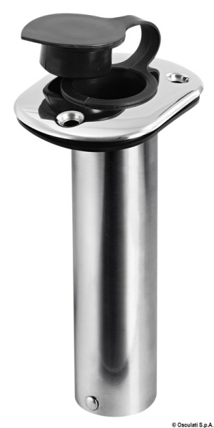 Portacanne incasso inox 42 mm 90° - 41.211.72