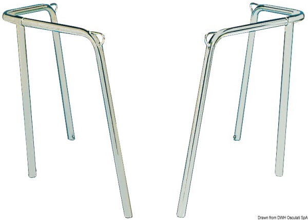 Pulpito poppa inox 35x40x45 cm 2 parti - 41.670.01