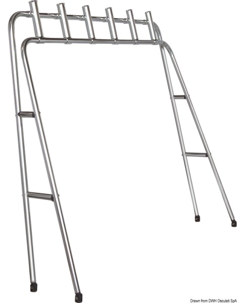 Torre portacanne 6 posti 32 mm - 41.690.01
