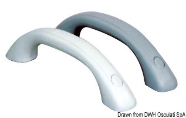 Maniglia in PVC mm 250 RAL 7035 - 41.914.02