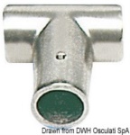 Osculati - Raccordo lega leggera T 90° 30 mm