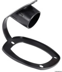 Osculati - Chiusura PVC portacanna nero