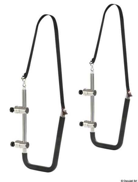 Kit porta sup o porta passerella in acciaio inox - 42.365.00