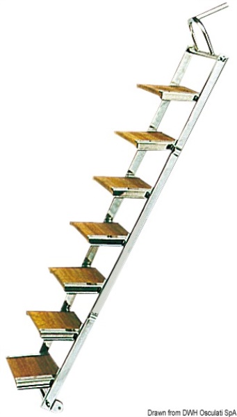 Passerella scaletta inox 150 cm - 42.647.00