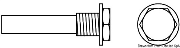 Barilotto zinco 16x1,5 Nanni/Mercedes - 43.229.04