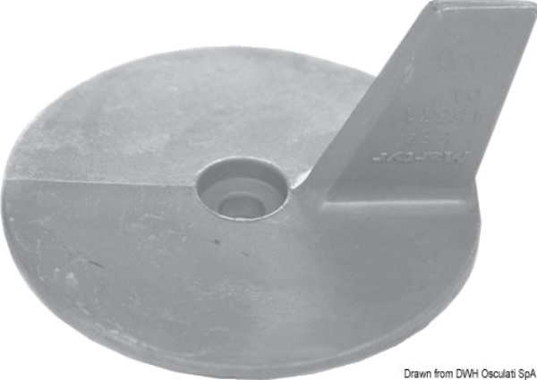 Anodo Yamaha 20/50 HP zinco - 43.256.00