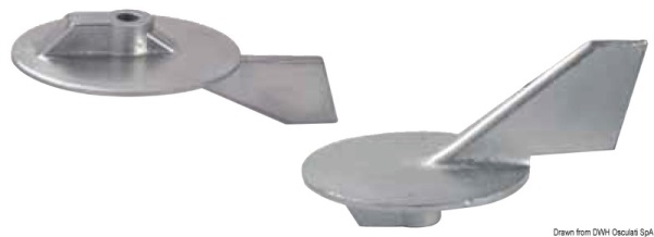 Anodo alluminio Yamaha 50/90 HP - 43.258.01