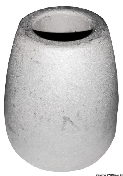 Ogiva alluminio JOHNSON/EVINRUDE G2-serie 200/300 - 43.317.27