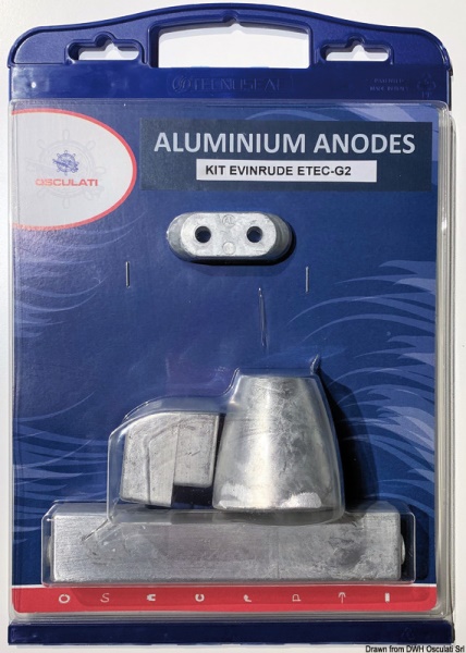 Kit OMC ETEC-G2 in alluminio - 43.317.41