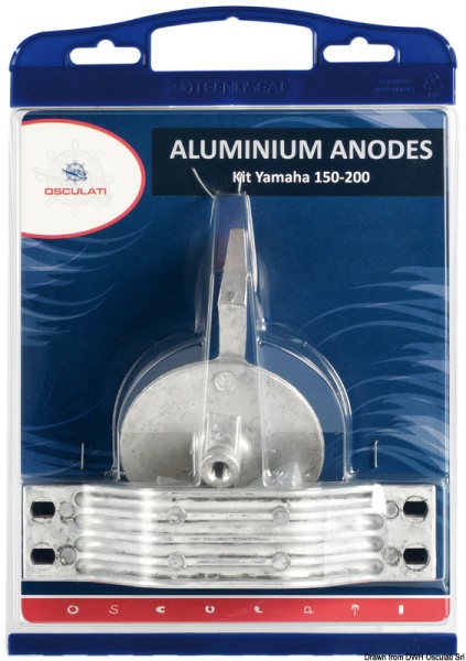 Kit Yamaha 150/200 alluminio - 43.350.01