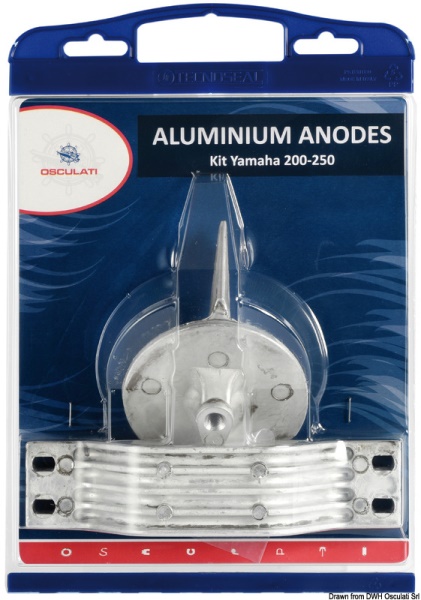Kit Yamaha 200/250 alluminio - 43.352.01
