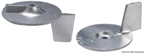 Anodo pinna Mercury 18/25 HP - 43.426.00