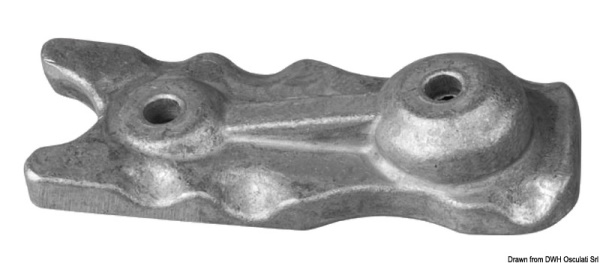 Anodo  Alluminio Trim Mercury 350 Pro - 43.424.51