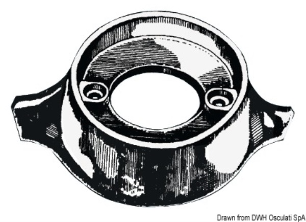 Anodo alluminio collare VOLVO 280/290 - 43.528.10