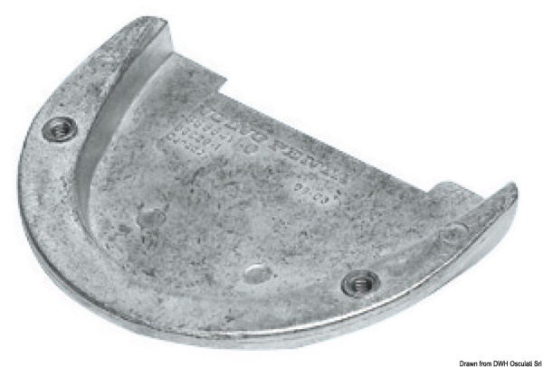 Anodo alluminio OMC Cobra DuoProp - 43.554.09
