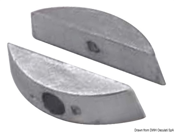 Anodo alluminio Volvo eliche pieghevoli - 43.555.10