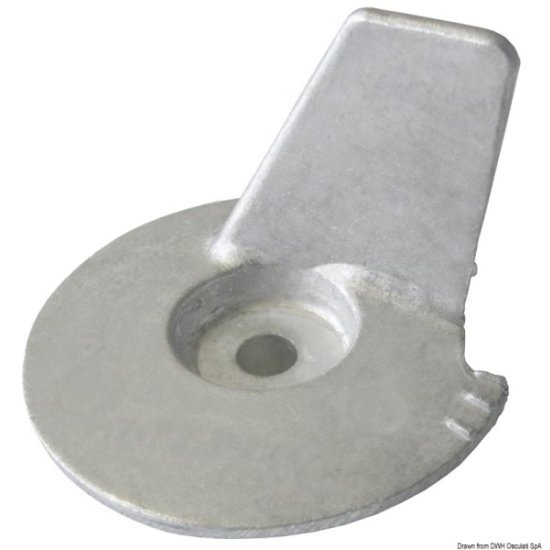 Anodo alluminio Tohatsu 8/20 HP - 4 tempi - 43.640.11