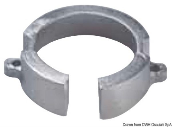 Anodo magnesio asse elica Mercruiser Bravo I - 43.806.20