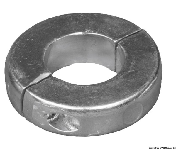 Anodo extra oliva bassa mm 25 Alluminio - 43.811.25