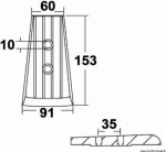 Osculati - Anodo magnesio piede Volvo SX/DPS