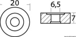 Osculati - Anodo alluminio MERCURY rondella 4/6 HP
