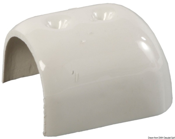 Terminale ABS bianco - 44.055.01