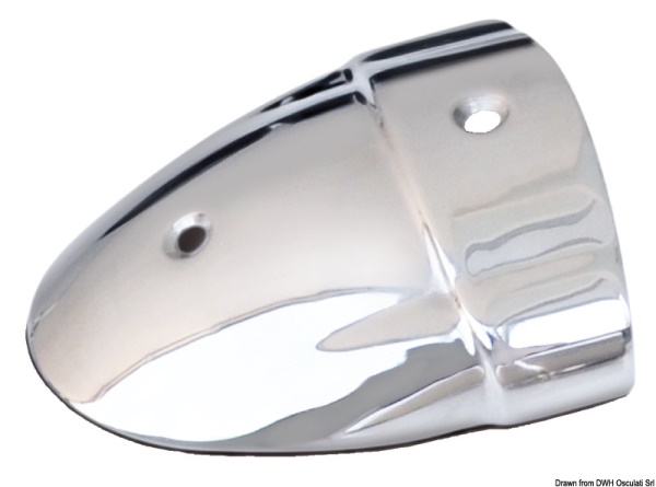 Terminale SPHAERA 25 inox per base standard dx-sx - 44.065.25