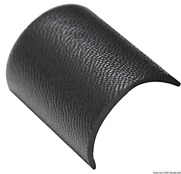 Terminale profilato plastica nera - 44.479.04