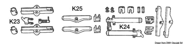 Kit K 24 per cavi C4 - 45.047.24