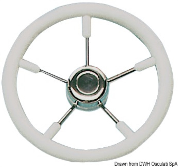 Volante mm 320 bianco - 45.133.32