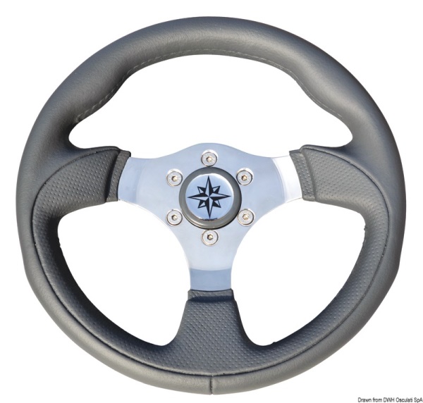 Volante Tender Ø 300 mm grigio - 45.138.02