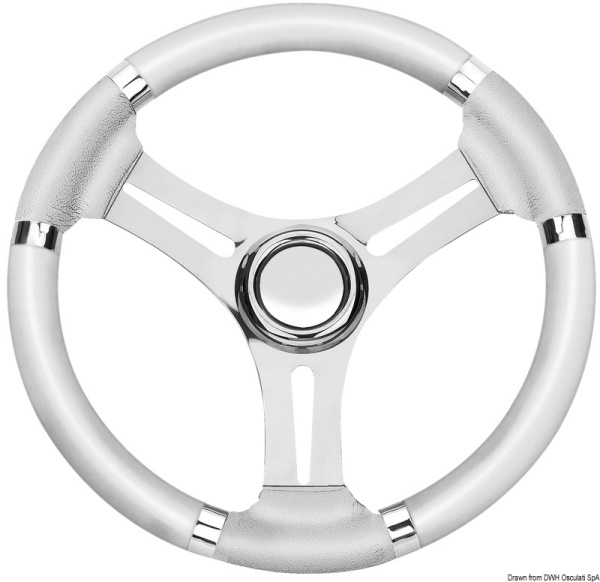 Volante corona bianca mm 350 - 45.151.03