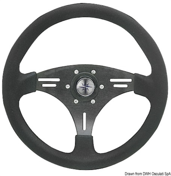 Volante Manta nero 355 mm - 45.157.98
