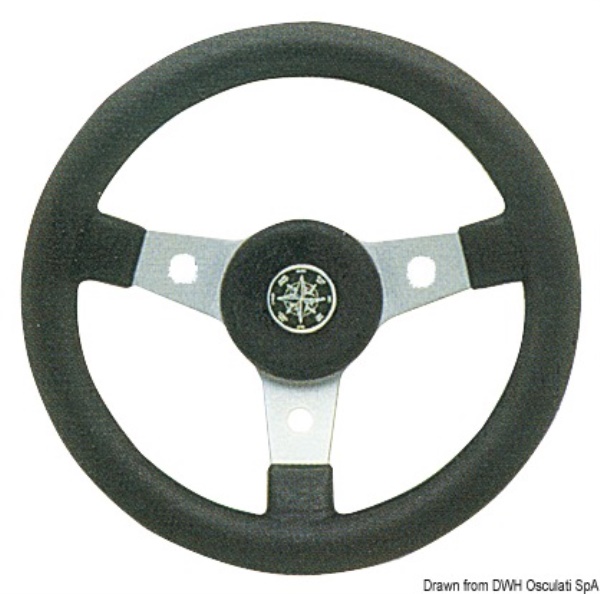 Volante Delfino nero 310 mm - 45.158.10