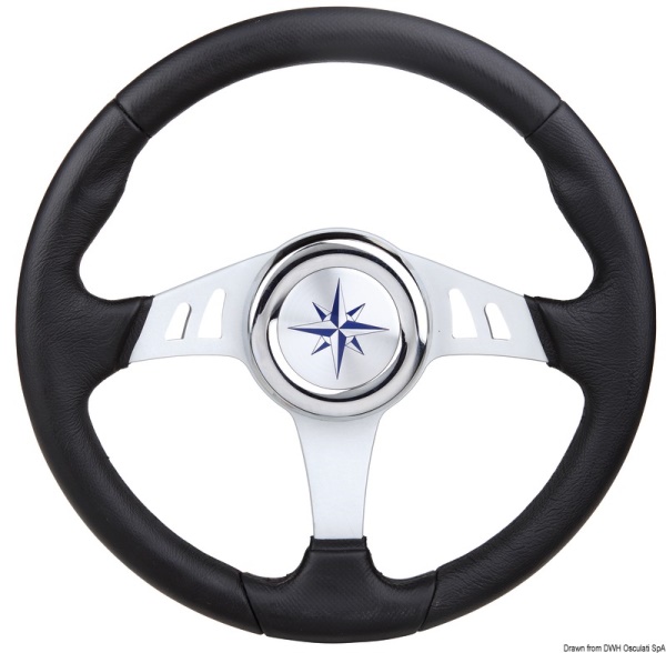 Volante Skipper nero mm 350 - 45.158.40