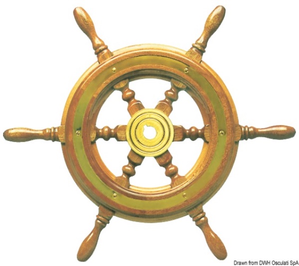 Ruota timone cm 42 - 45.160.42