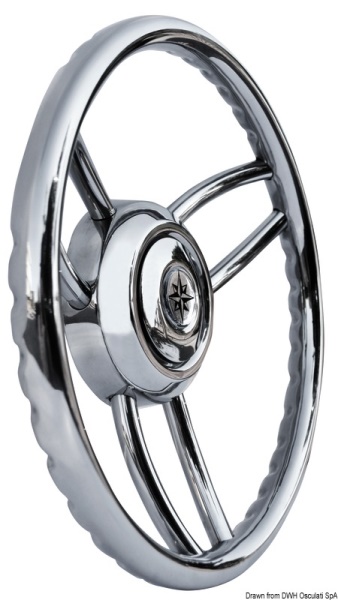 Volante Bliz inox - 45.169.00