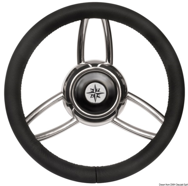 Volante Bliz poliuretano morbido nero - 45.169.01