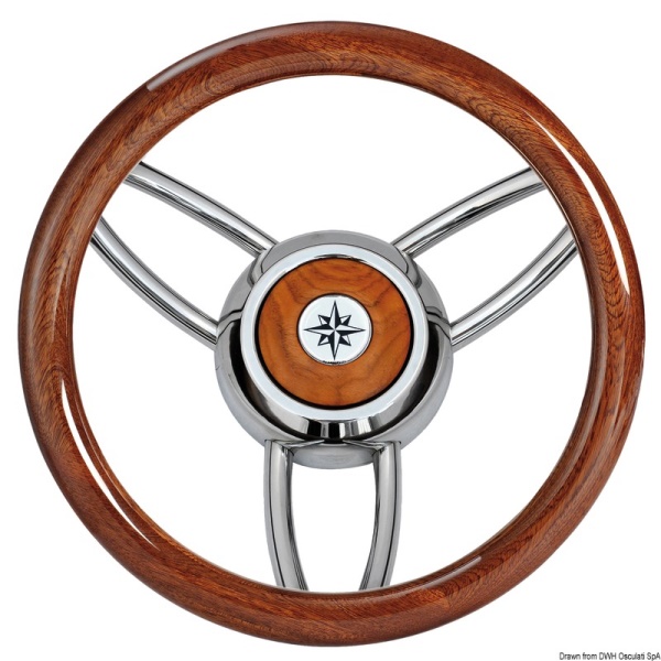 Volante Bliz legno lucido mogano - 45.169.05