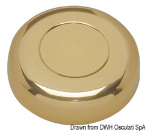 Tappo centrale in ottone per timoni - 45.176.01