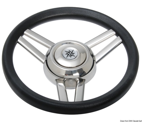 Volante Magnifico 3 razze Ø mm 350 nero - 45.177.01