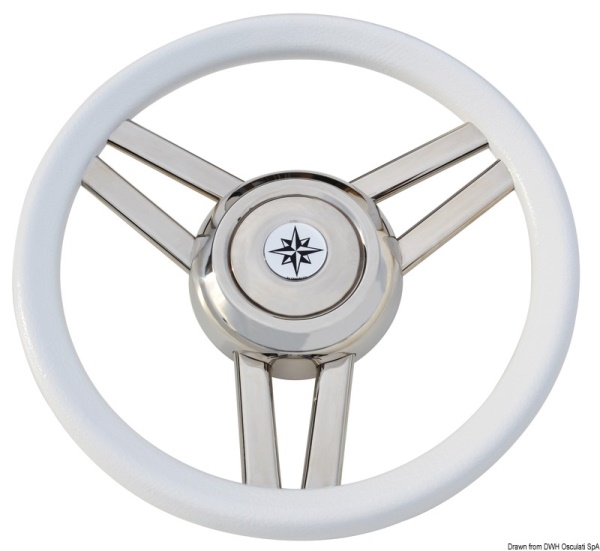 Volante Magnifico 3 razze Ø mm 350 bianco - 45.177.03