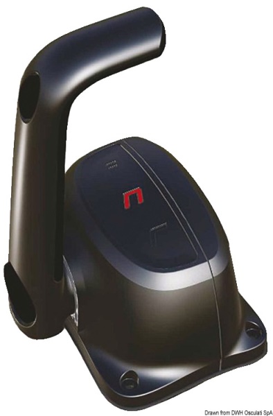 Scatola monoleva  nera B501B - 45.254.00