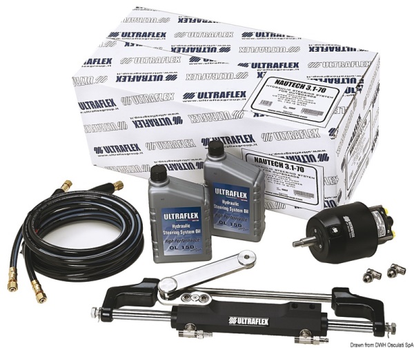 Timoneria Nautech 3 max 300 HP cilindro OBF/2 - 45.283.02