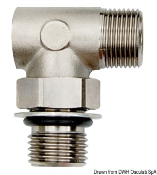 Raccordo girevole Ultraflex per pompe (AF90) - 45.290.22